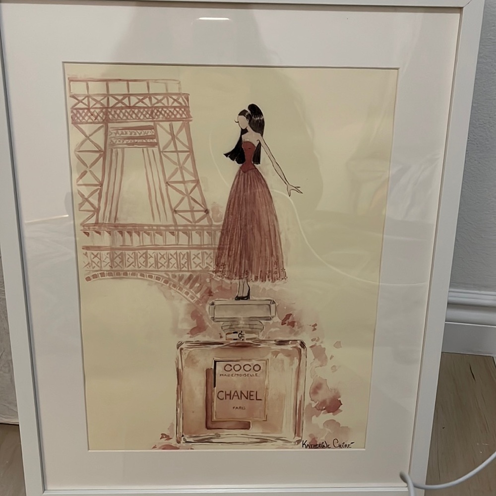 CHANEL COCO -CHANEL -A3+ Kunstprint
